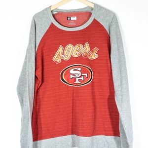 NFL San Francisco 49ers Long Sleeve Crew Shirt
